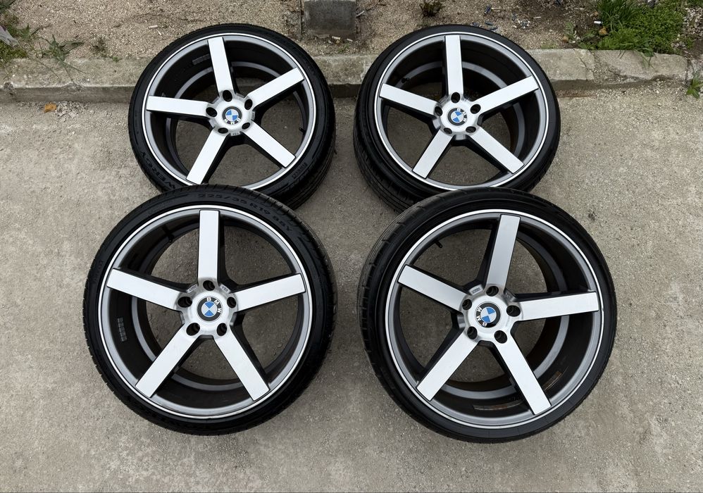 Jante R19 5x120 Vossen CV3 style 8.5J / 9.5J + anvelope