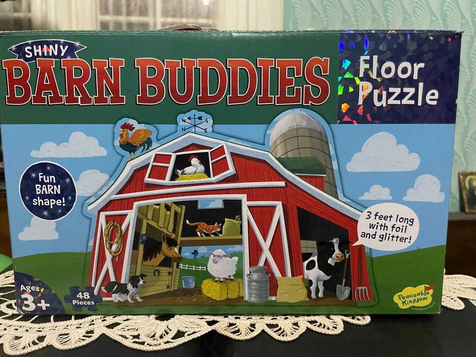 'BArn Buddies' Shinny Floor Puzzle