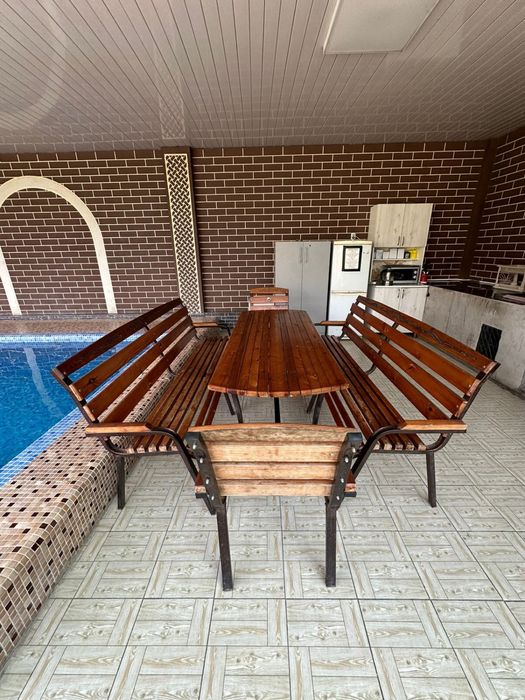 Аренда коттедж дача Кайнарбулак бассейн с подогревом