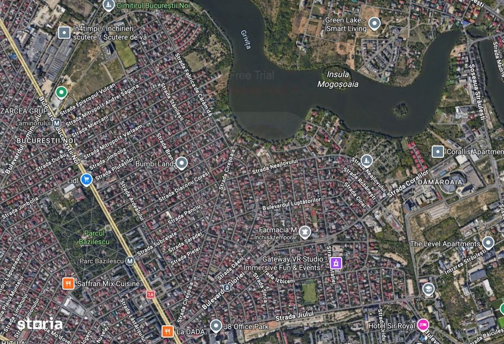 Casa cu gradina pe o strada linistita