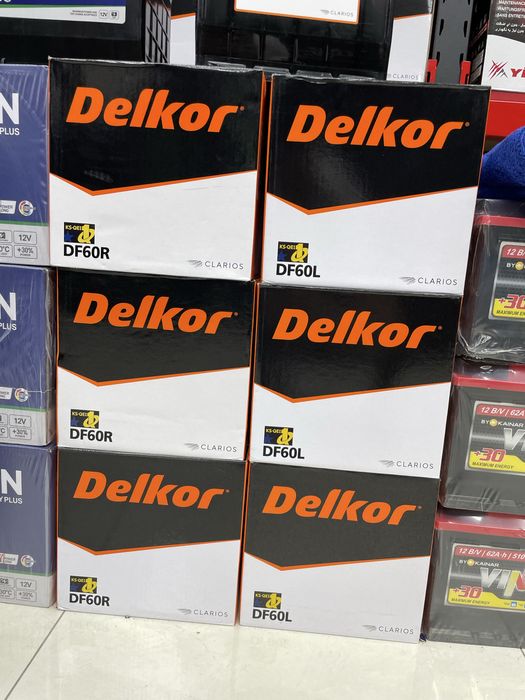 Delkor 60 Ah gentra coblt nexia lecetti