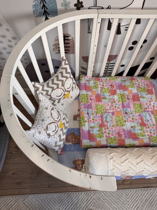 Кровать детская (трансформер, с маятником)