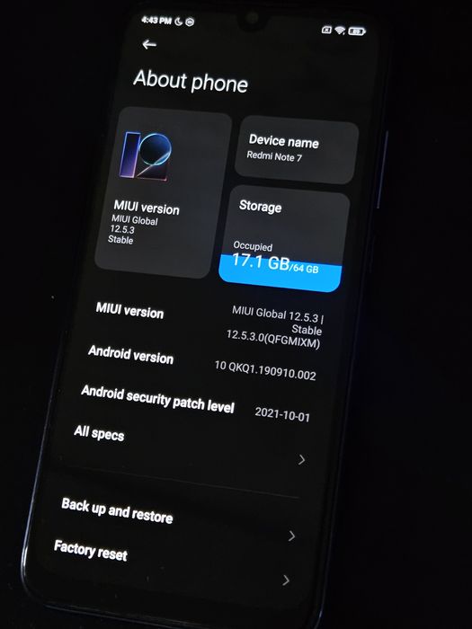 Redmi note 7 pro