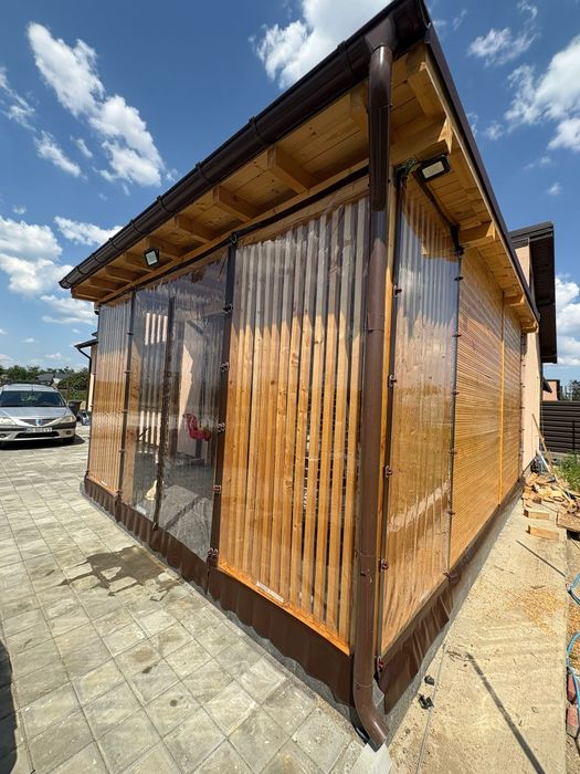 Producător folie transparenta terasa, terase, foisoare, foisor