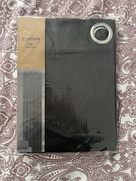 Завеса 140х300 Сива