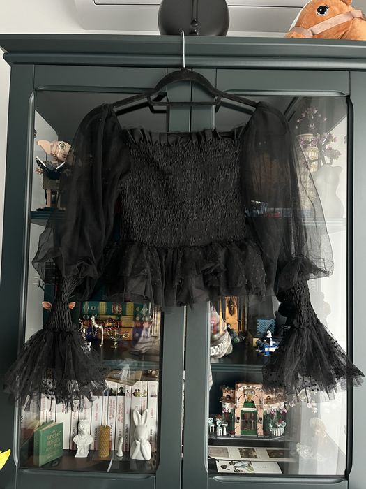 Top negru pentru ocazii S/M