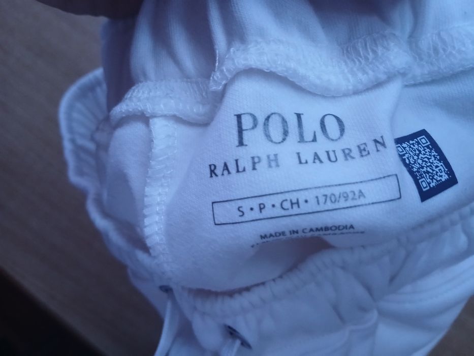 !Reducere! Pantaloni scurti ralph lauren albi