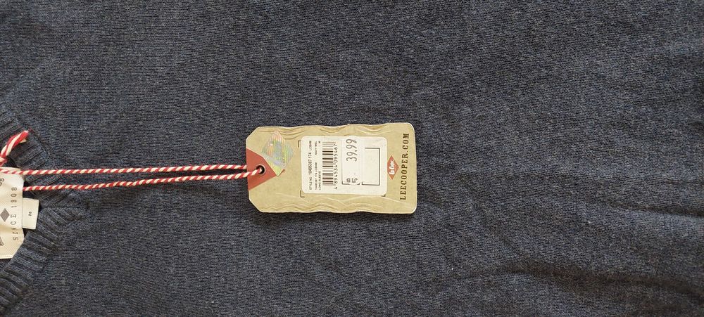 Памучен пуловер Lee Cooper - чисто нов