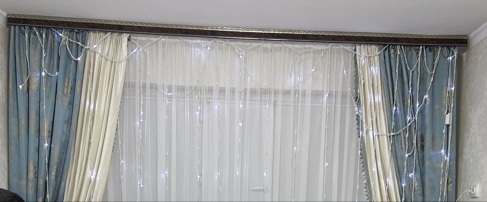 Штор  и тюль 15000тг