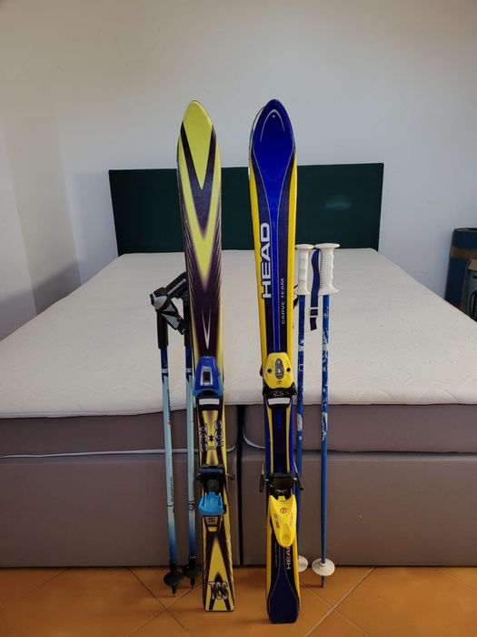 Schiuri copii cu bete