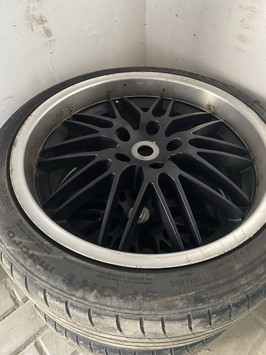 Vand jante r18 5x112 4 cauciucuri vara 2025