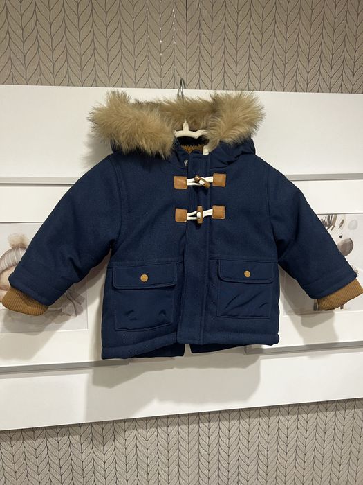 Зимно яке Okaidi - 6 месеца, 68 см