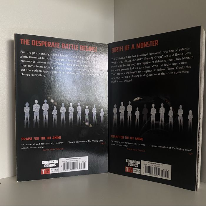 Attack on titan + before