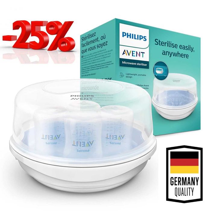 ПРОМО Нов Стерилизатор за Микровълнова PHILIPS AVENT SCF281