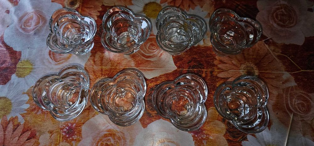 стъклени пепелници, свещници