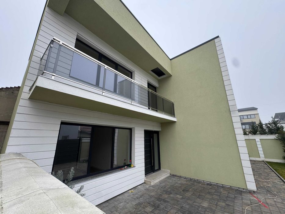 balustrada din inox cu sticla