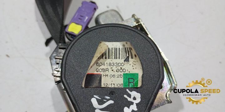 Centura de siguranta spate 604183300 Audi A3 8P/8PA [2th facelift] [2