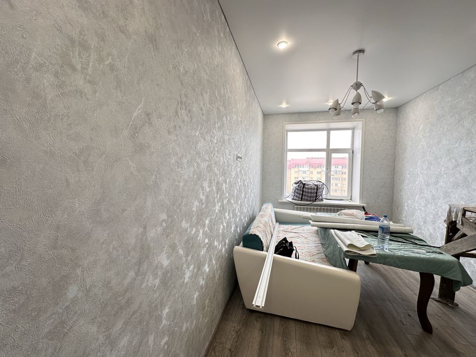 Поклейка обоев покраска стен