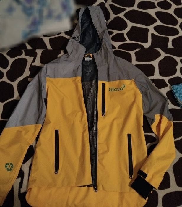 Дождевик Glovo желтый