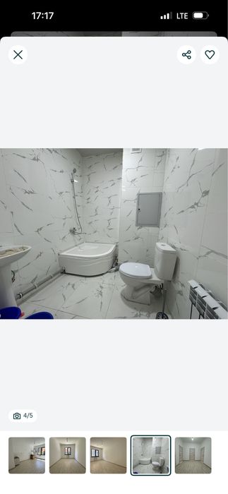 Своя квартира на сергели рядом симма гостиница 2/1/16 новостройка