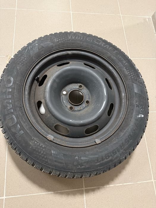 Железни джанти 15" със зимни гуми 195/65/15