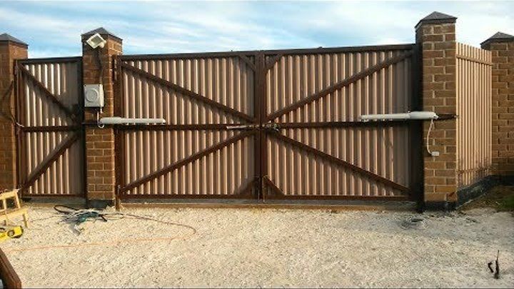 Установим автоматику на ваши механические ворота.Ремонт шлагбаумов авт