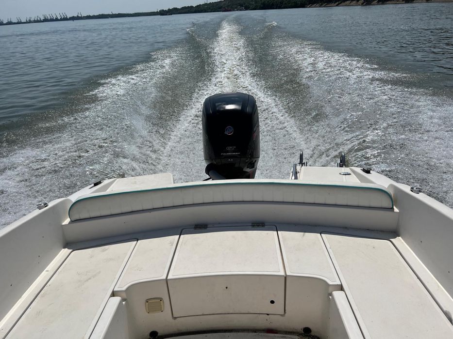 Vand barca salupa motor 115 hp mercury proxs