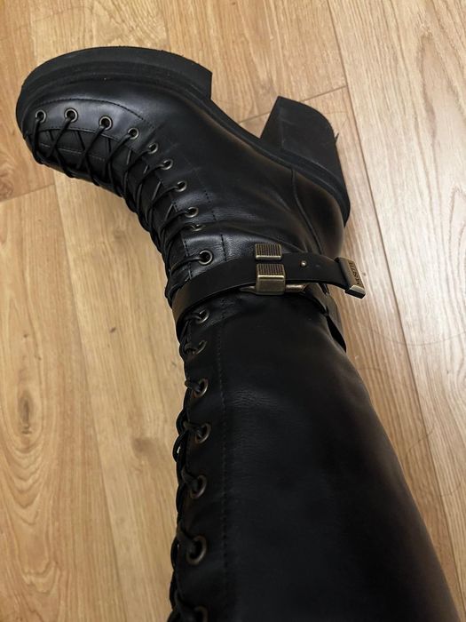 Cizme Musette Harley GM A242 - Piele naturală - Stare impecabilă