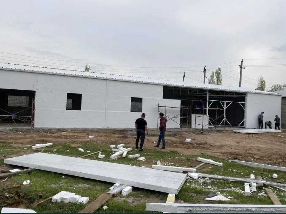 Сэндвич панель завод ангар цех | sendvich panel zavod angar dokon