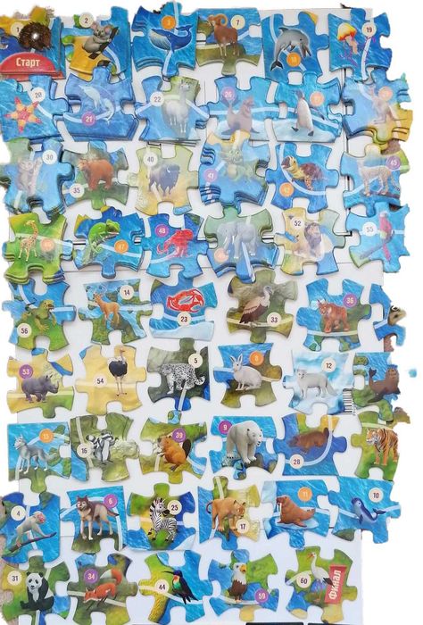 Продавам пъзели, лепенки Зооландия и карти Star Wars на Кауфланд