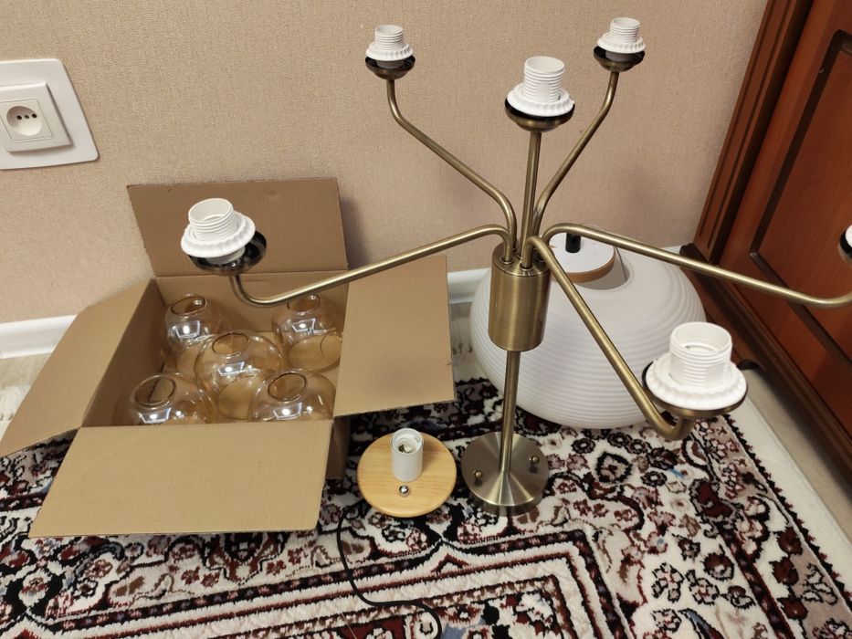 Люстра ошхона ва залники