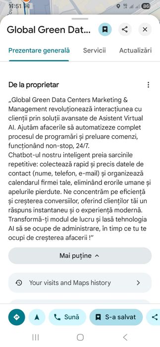 Asistent Virtual chatbot AI , Automatizare programari WhatsApp / site