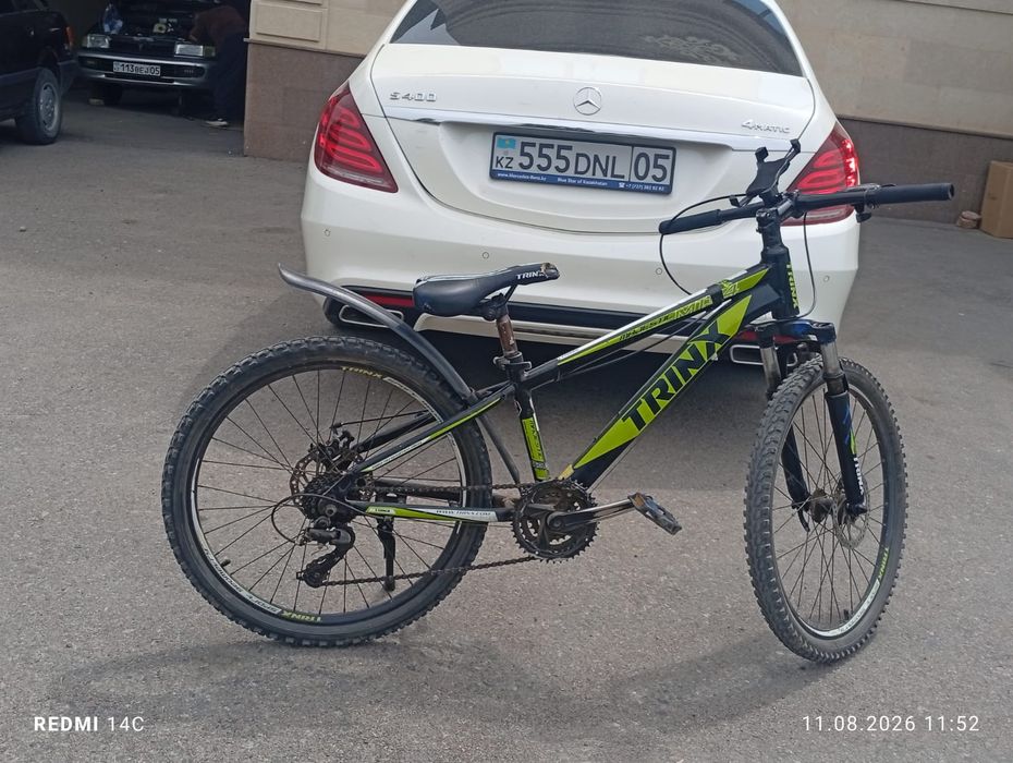 Велосипед 40мын балон размеры 24 TRINX