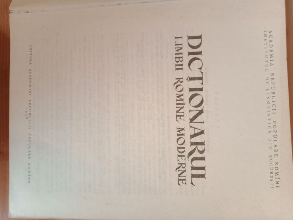 Dicționarul Limbii Române moderne  75 lei