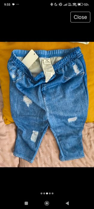 Set bluza si pantaloni  nou copii marime 12-18 luni