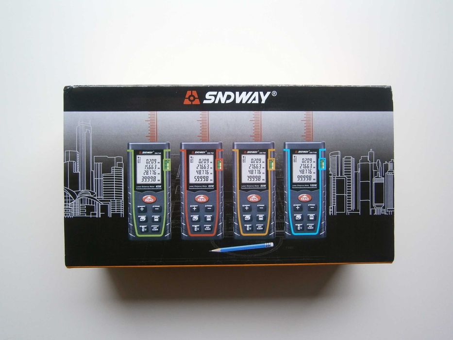 Лазерна ролетка 60м SNDWAY модел SW-T60 + ПОДАРЪК