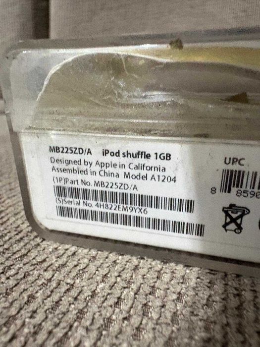 iPod Shuffle 2nd Generation Silver - Pachet Complet de Colecție A1204