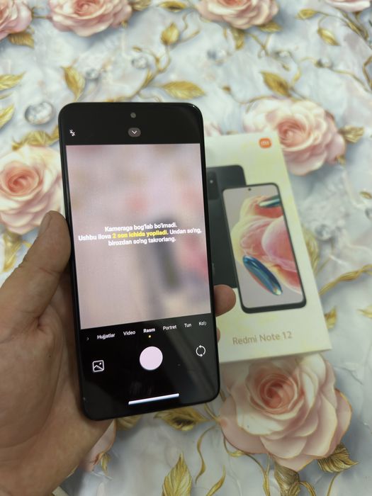 Redmi note 12 ,  8/128 Gb , karopka dakumentli