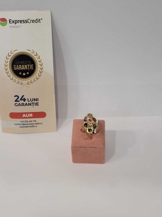 Inel aur 14k 3.68g 17/57 (Iulius Mall)(B-4931) Garantie 2 ani!