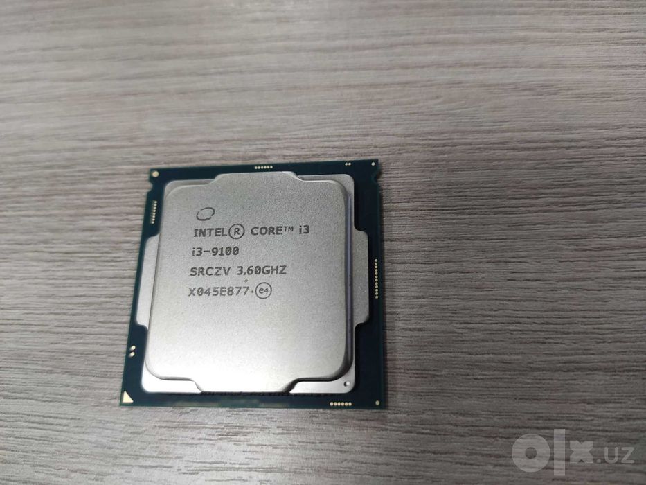 CPU Core i3-9100 o`zi intel tozza protsessor