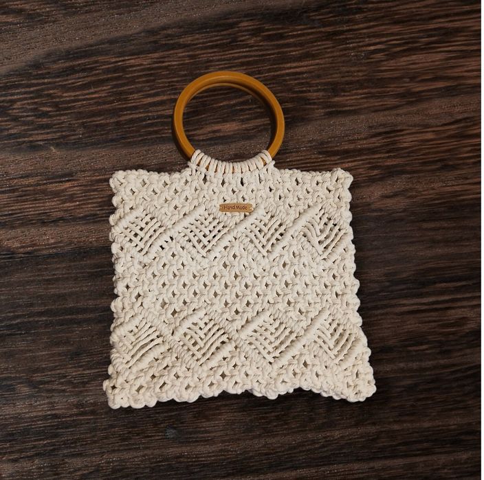 Сумка ручной работы макраме