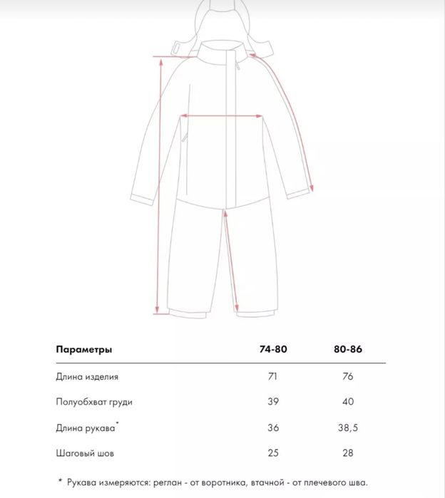Зимний комбинезон для девочки Crockid