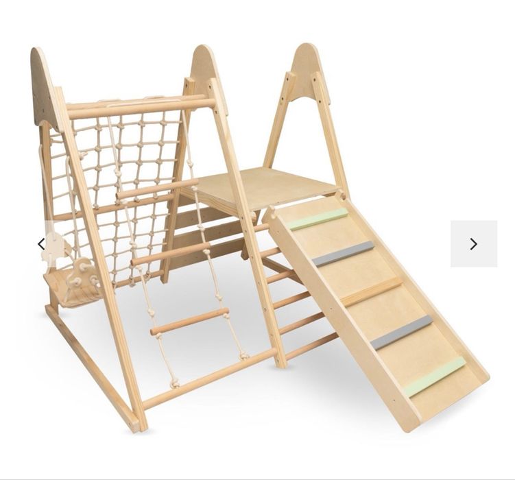 Loc de joacă de interior din lemn 5in1. 3+ SIGILAT