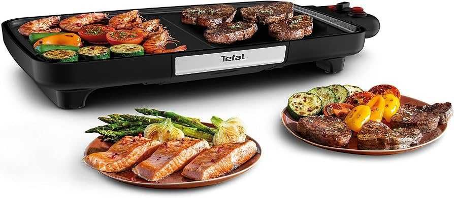 Електрическа скара Tefal Plancha Booster CB641810 2200W 8 души