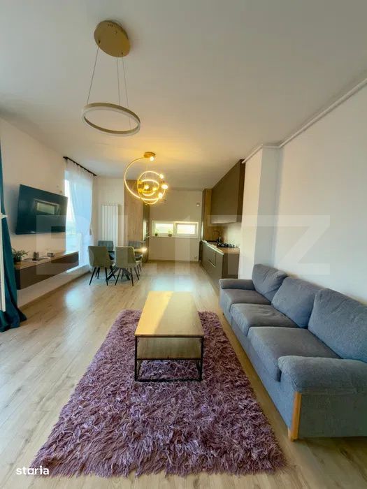 Penthouse de inchiriat, 71 mp, zona Tractoru
