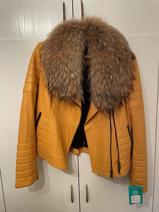 Geaca piele de dama - marime XXL