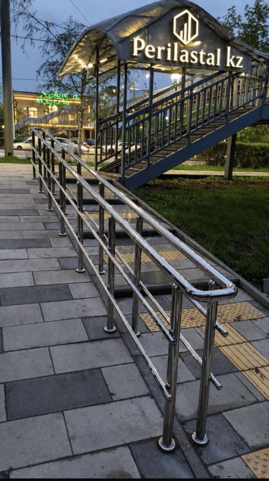 Перила из нержавейки