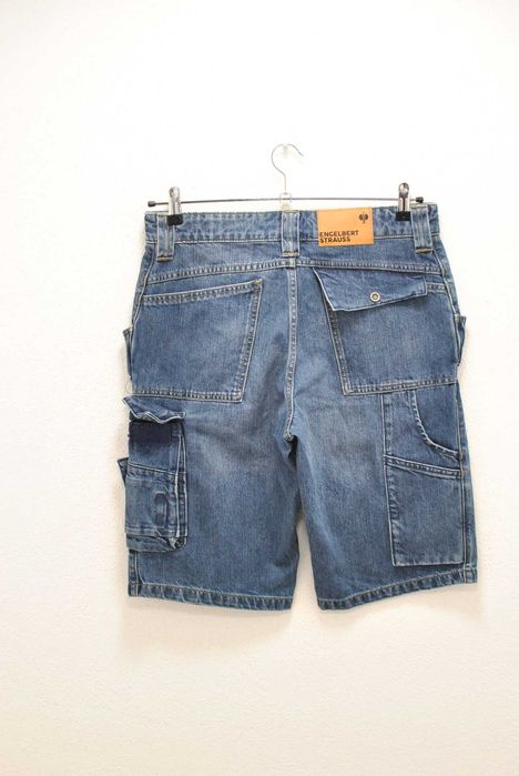 Engelbert Strauss Cargo pantalon scurt de blugi marimea 50  (4302)