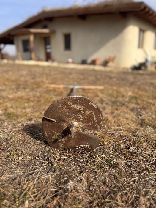 Foreza manuală 230mm, burghiu gropi pamant gradina