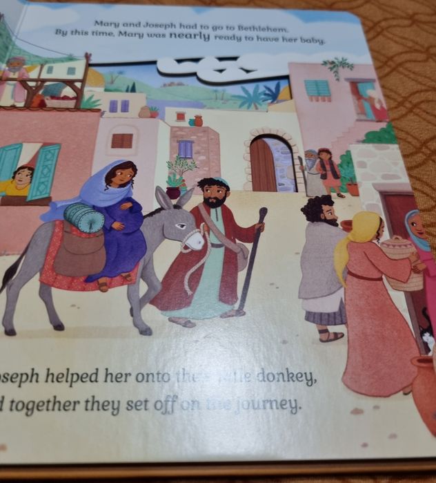 Naşterea Mântuitorului-carte cu clapete